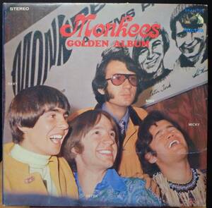 【BG313】THE MONKEES「Golden Album (モンキーズ・ゴールデン・アルバム)」, '68 JPN 日本独自編集/国内初回盤　★アメリカン・ビート