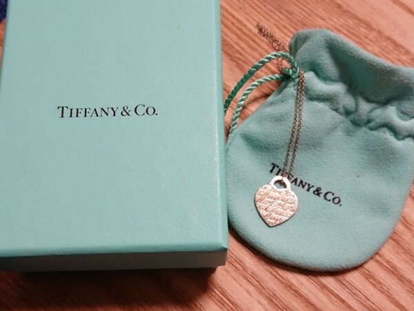 希少 ティファニー TIFFANY&Co. ハート リターントゥ ネックレス 刻印 シルバー silver925