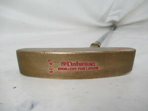 *Daiwa Daiwa LP-03 Cats Eye lady's putter 33 -inch pure steel shaft C889* rare * super-discount * used *