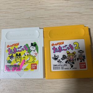 ゲームボーイソフト ゲームで発見!!たまごっち、たまごっち2