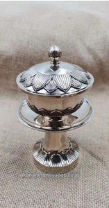 高品質「密教法具 寺院用仏具」極上品 茶湯器 真鍮製磨き仕上げ