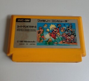 スーパーマリオブラザーズ ファミコンソフト
