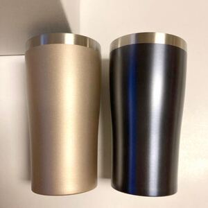 新品 Francfrancフランフラン ペア ステンレスタンブラー