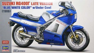  Hasegawa 21739 1/12 Suzuki RG400Γ latter term type * blue / white color ~ w/ under cowl 