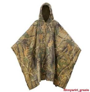  rainwear poncho camouflage duck raincoat outdoor waterproof . manner men's free shipping 7