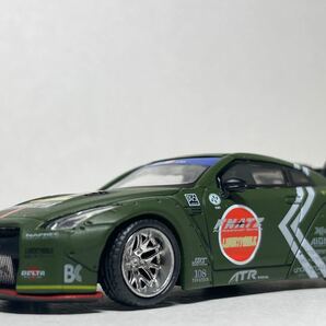 LBWK 特注 ニッサン　GT-R ゼロファイター 零式 1/64ミニカー