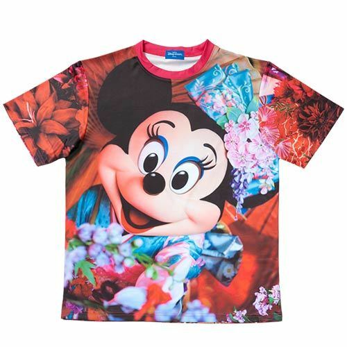 即決　ディズニー リゾート　イマジニング　ミニー　Tシャツ Lサイズ 新品　蜷川実花 旧顔 実写 着物 和服　ランド シー 40周年 サマー 夏