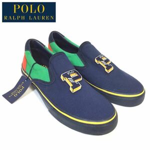 新品 正規 28cm ポロ ラルフローレン トンプソン スリッポン 箱無し POLO RALPH LAUREN THOMPSON