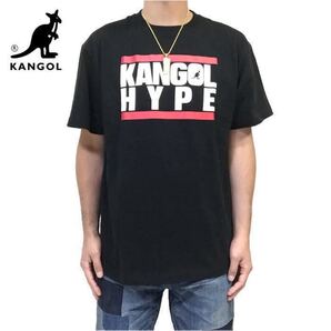 新品 正規 L KANGOL カンゴール KANGOL HYPE オールドスクール ロゴ デザイン コラボ Tシャツ RUNDMC