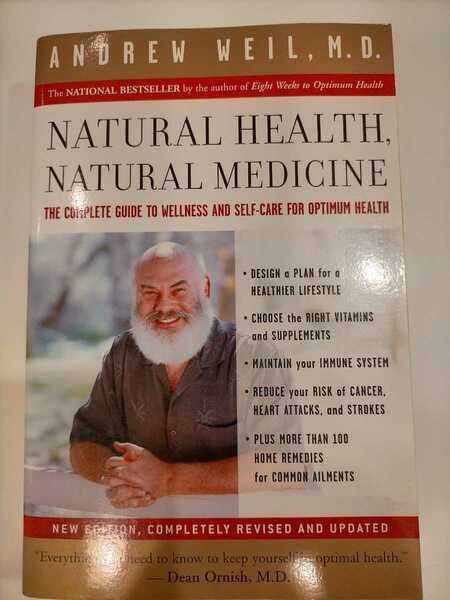 【送料無料,追跡サービス付】NATURAL HEALTH NATURAL MEDICINE by ANDREW WEIL, M.D. 英語版