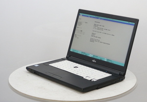 FUJITSU FMVA1602FP LIFEBOOK A576/PX Core i3-6100U 2.30GHz 2GB 320GB HDD■現状品