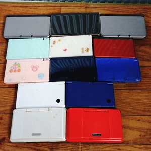 任天堂 3DS DSi 3DSLL DS Lite ニンテンドーDS まとめて　13台セット　nintendo ジャンク　051310