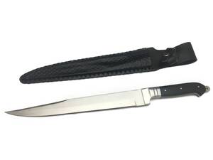 ハンティングナイフ シースナイフ マチェット 牛刀型 #PA3141 肉・魚の解体用にも