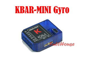② 送料無料 KBAR MINI KOALA フライバーレス 3軸ジャイロ (K-BAR 青KBAR vbar)