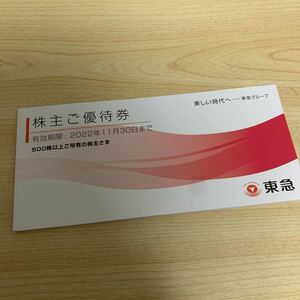 【即決】東急電鉄 株主優待券 冊子 未使用 11月30日まで 割引券などいろいろ