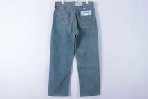 ■新品 ラングラー AUTENTIC WESTERN JEANS COOL&LIGHT ワイドデニムパンツ ジーンズ ストレッチ 大きい W34 ボトムス アメカジ メンズ_画像3