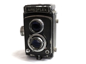 AIRESFLEX アイレスフレックス MODEL Ⅳ 二眼レフカメラ Aires 1:3.5 f=7.5cm 撮影機器 ジャンク品