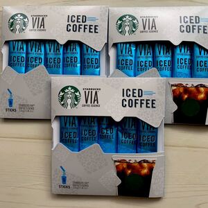 スターバックスヴィア アイスコーヒー 5本入り×3個=15杯分 スタバヴィア アイスコーヒー インスタントコーヒー