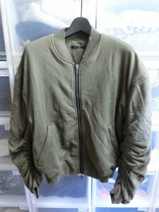 Haider Ackermann ジップ ジャケット M オリーブ ハイダーアッカーマン カニエウェスト Kanye West