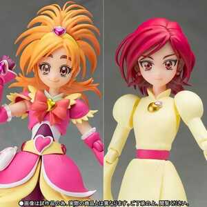 S.H.Figuarts キュアブルーム＆満セット ■ふたりはプリキュア Splash Star 日向咲 霧生満 魂ウェブ商店 プレミアムバンダイ 全高:約135mm