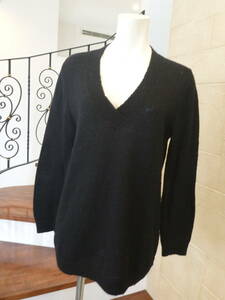 ●●●　黒　ブラック　長袖　ゆったり　セーター　S