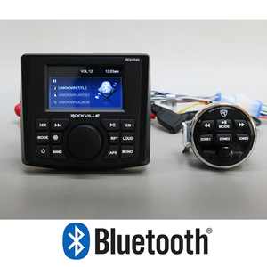 【即納】動画再生可能 防水マリンオーディオ マリンデッキ マリンジェット USB Bluetooth mp3 ジェットスキー 水上バイク 管理番号[UH0217]