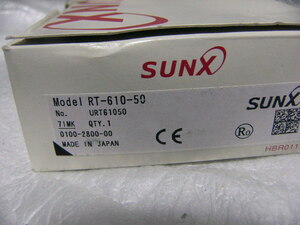 ★新品★ Panasonic/SUNX RT-610-50 コの字型光電センサ(アンプ内蔵)