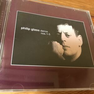 2CD. フィリップ・グラス　ダンス第1番〜第5番　　　PHILIP GLASS DANCE NOS.1-5 プロモ