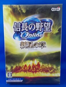  unopened confidence length. ..Online new star. chapter Windows7/Vista/XP/2000 Koeiko-e- honor new goods PC game retro Nobunaga*s Ambition Online