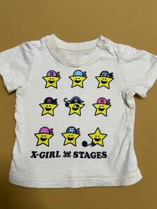 X-girl stages 半袖Tシャツ　90