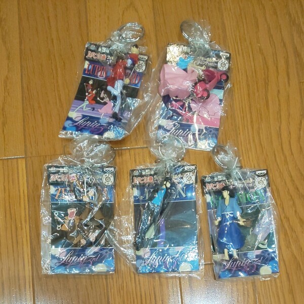 ルパン三世 フィギュアキーホルダー オープニングver. 全5種セット ルパン三世 次元大介 石川五ェ門 峰不二子 銭形警部