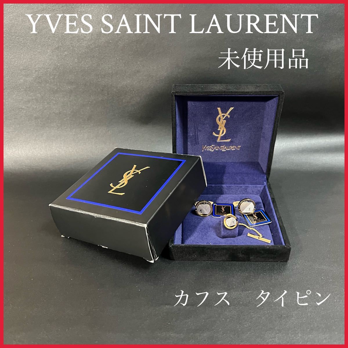 正規レア Yves Saint Laurentイヴサンローラン YSL カメリアラウンド