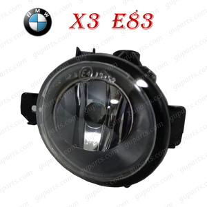 BMW X3 シリーズ E83 2.5si 3.0si 2006～2011 右 フォグ ランプ ライト フロント バンパー 63 17 6 924 656