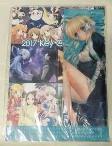 80[宅急便送料無料 Key 2017年度A2カレンダー +　Harmonia クリアポスター 特大ショッパー付 / Harmonia + C91 Keyセット ビジュアルアーツ