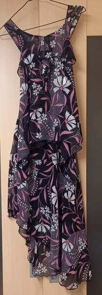 花柄トップス&スカート