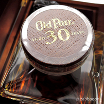 Old Parr Aged 30 Years オールドパー 30年 750ml 正規 (オールドボトル) 木箱 Old Parr 30 金掘り オリジナル！_画像6