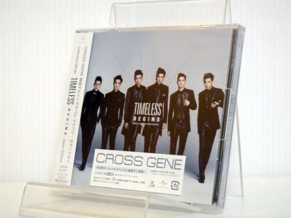 【未開封品】CD+DVD「CROSS GENE TIMELESS BEGINS Japan Edition」初回限定盤