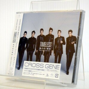 【未開封品】CD+DVD「CROSS GENE TIMELESS BEGINS Japan Edition」初回限定盤