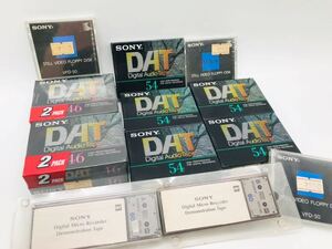 436)未使用品　SONY ソニー DATテープ　54分　46分　VFD-50 フロッピーディスク　NTC-60 １円〜