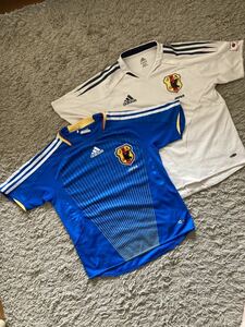 日本代表 adidas アディダス　ホームHOME青　アウェイAWAY白 150サイズ　子供用　ジュニア