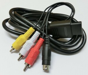 GC.N64.SFC for S/AV cable ( Super Famicom * Game Cube * person ton dou64.)