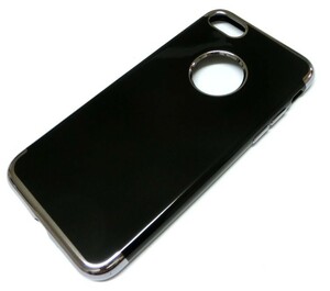 iPhone7 TPUソフトケース(ブラック)