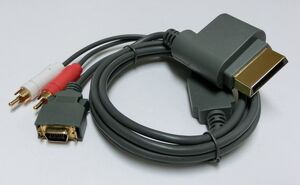 XBOX360 for D terminal cable 