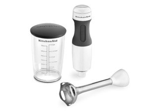 (新品未使用未開封・送料無料) キッチンエイド(Kitchen Aid) 2段階変速 ハンドブレンダー ホワイト KHB1231WH