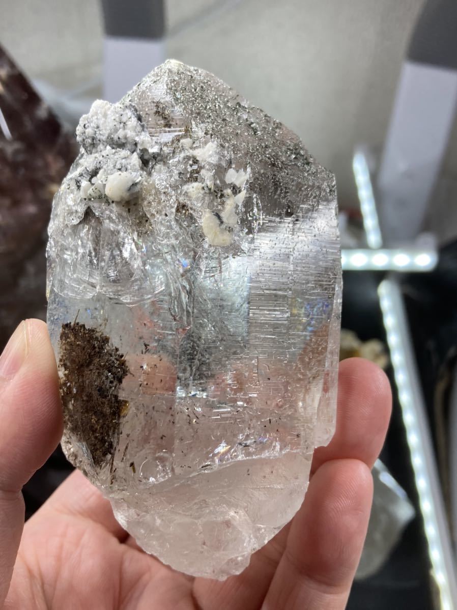 秘蔵品】ネパール ガネッシュヒマール ラパ産 ヒマラヤ水晶 ポイント