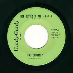 Lou Courtney Hot Butter 'N All 45