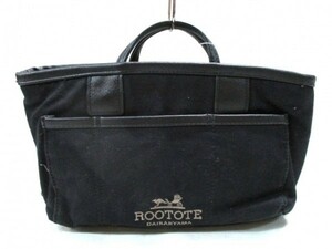 ROOTOTE(ルートート)　キャンバス×レザー　トートバッグ　839646B179-245G