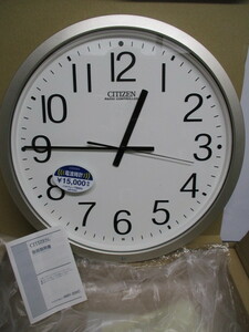 H992/新品 CITIZEN シチズン 電波掛時計 電波時計 壁掛け時計 パルウェーブ 定価15000円