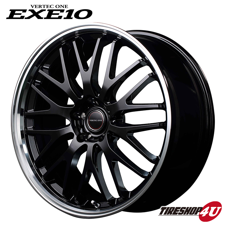 4本セット 軽量ホイール VERTEC ONE EXE10 17x7.0J 5/114.3 7J 40/50 GBRP おすすめ輸入タイヤ 205/55R17 ステップワゴン ノア ヴォクシー