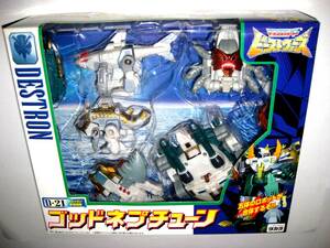 [ new goods, unopened ] ho n mono domestic regular goods TAKARA Transformer Beast Wars Ⅱ[5 body . body D-21godo Neptune ]